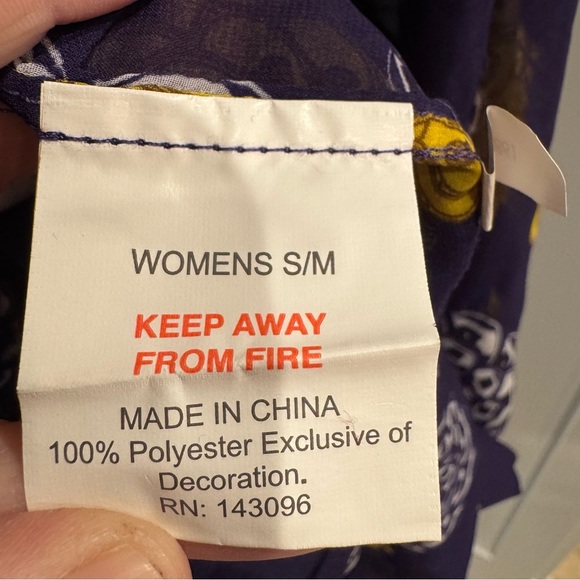 NWT Star Wars Sheer Chiffon Droid Women’s Robe R2-D2 C-3PO Sm/Med‎ Hard to find! - Picture 13 of 14